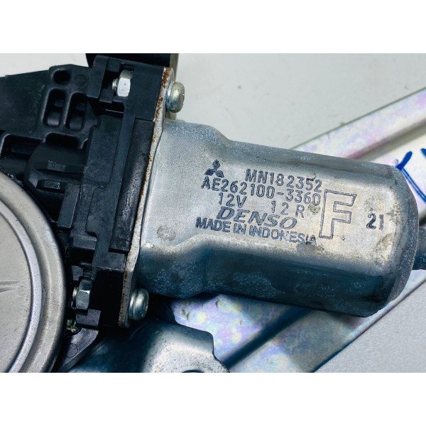 Máquina Vidro Tras Esq Mitsubishi Pajero Dakar 3.2 Diesel 16