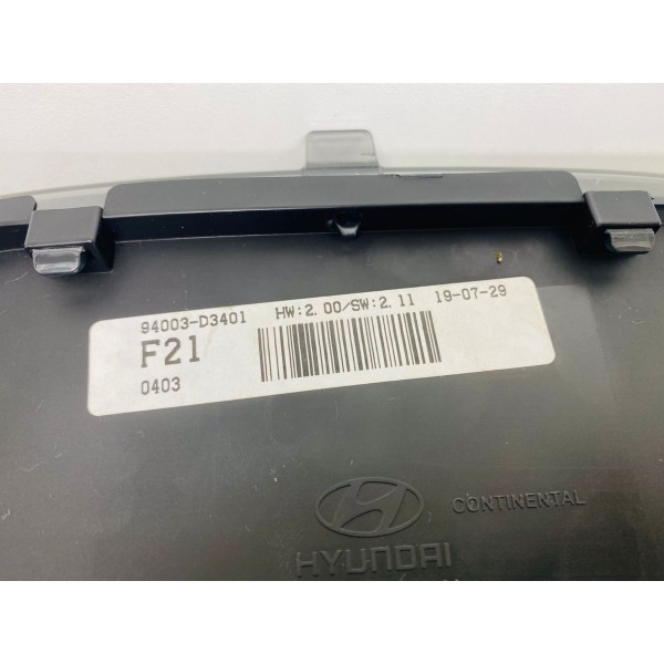 Velocímetro Hyundai New Tucson Turbo Gdi 2020 Com Detalhe