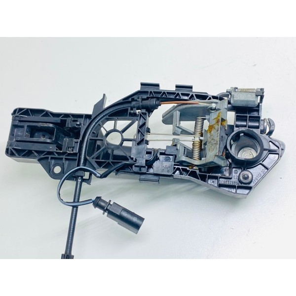 Maçaneta Traseira Direita Vw Passat Cc 2012 Cód. 3c8839886 Preto