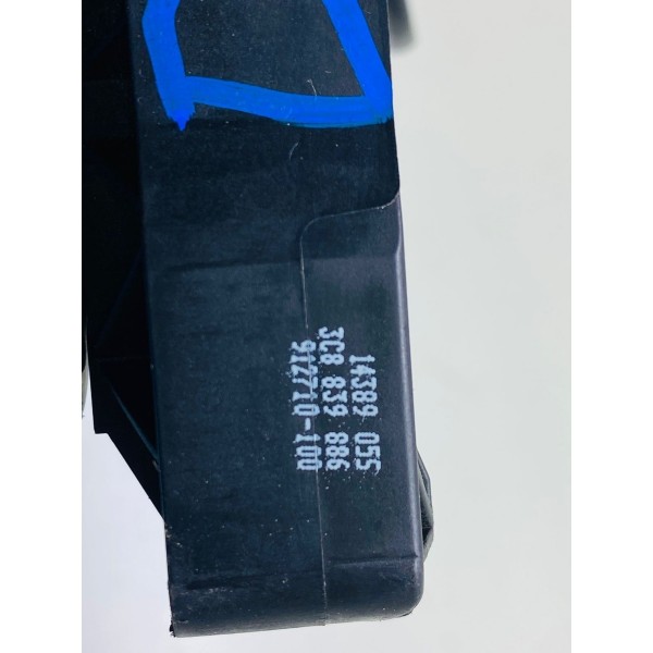 Maçaneta Traseira Direita Vw Passat Cc 2012 Cód. 3c8839886 Preto