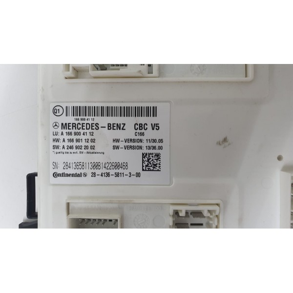 Módulo Conforto Mercedes Ml 350 2015 Cód. A1669004112