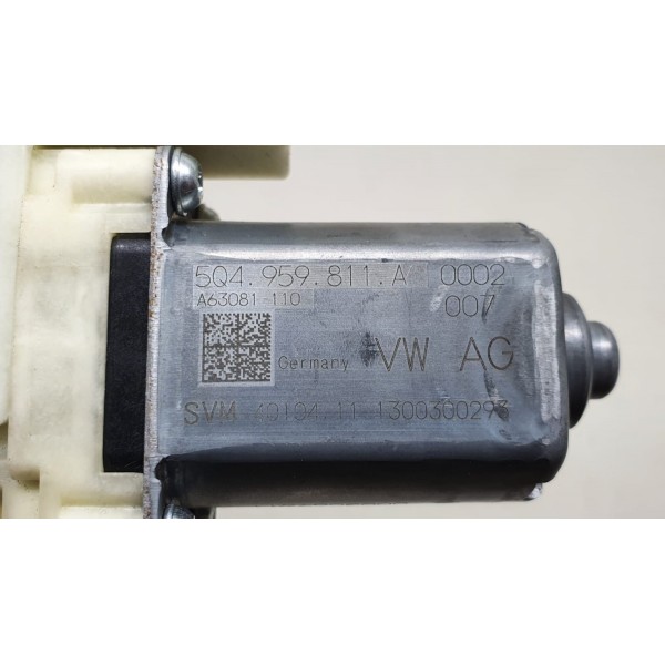 Motor Máquina Vidro Traseiro Esq Vw Golf Gti 2014 5q4959811