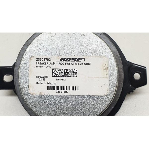 Alto Falante Gm Equinox Premier 2.0 Turbo 2018 Cód. 23301702 Preto