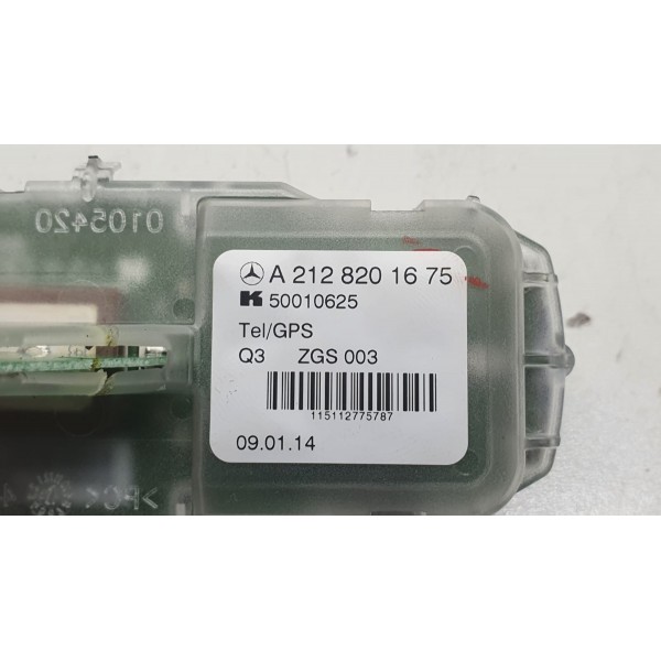 Antena De Teto Mercedes Ml 350 2015 Cód. A2128201675 Prateado