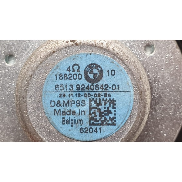 Alto Falante Bmw X3 F25 2014 Cód. 65139240642 Preto