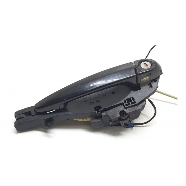 Maçaneta Externa Dianteira Esquerda Completa Bmw X3 F25 2014 Preto