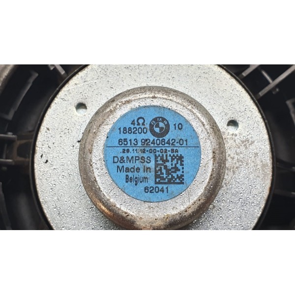 Alto Falante Bmw X3 F25 2014 Cód. 65139240642 Preto