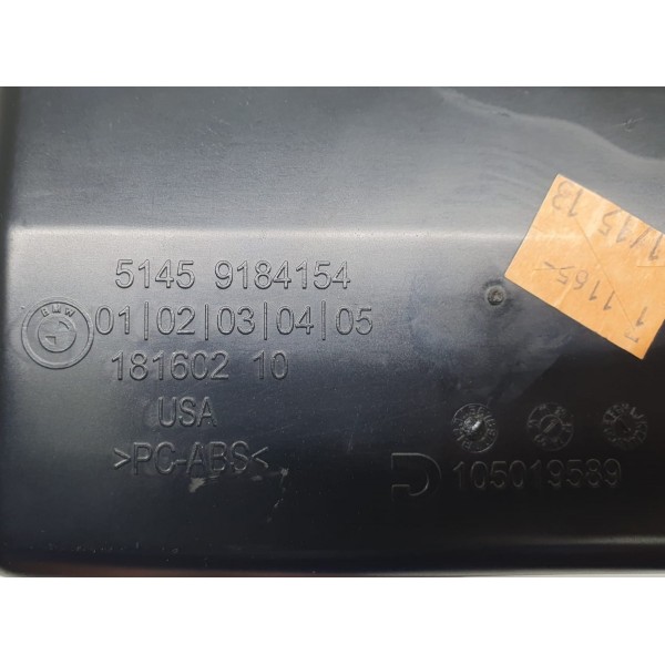 Porta Objetos Bmw X3 F25 2014 Cód. 9184154 Preto