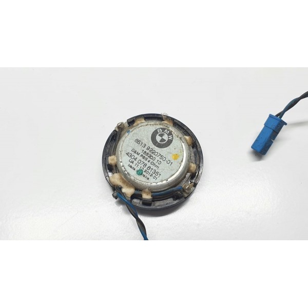 Tweeter Alto Falante Bmw X3 F25 2014 Cód. 65139220750 Preto