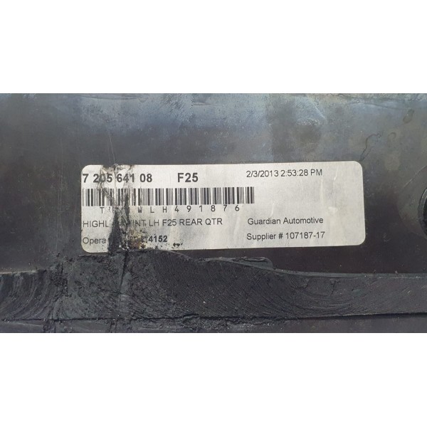 Vidro Lateral Esquerdo Bmw X3 F25 2014 Cód. 7205641