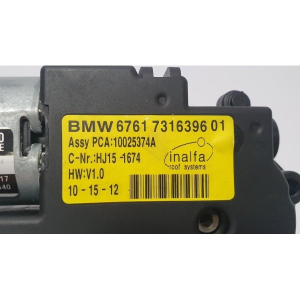 Motor Teto Solar Bmw X3 F25 2014 Cód. 6761731639601