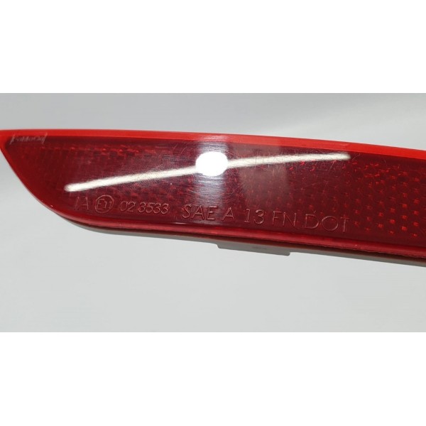 Refletor Parachoque Tras Dir Ford Fusion Titanium 2.0 17 Vermelho