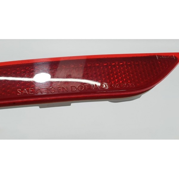 Refletor Parachoque Tras Esq Ford Fusion Titanium 2.0 17 Vermelho