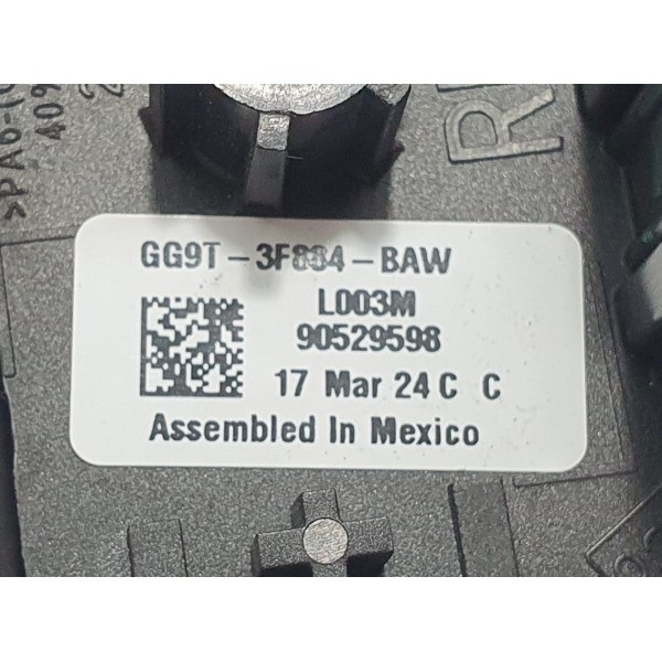 Paddle Shift Borboleta Ford Fusion Ecoboost Titanium 2.0 17 - Preto