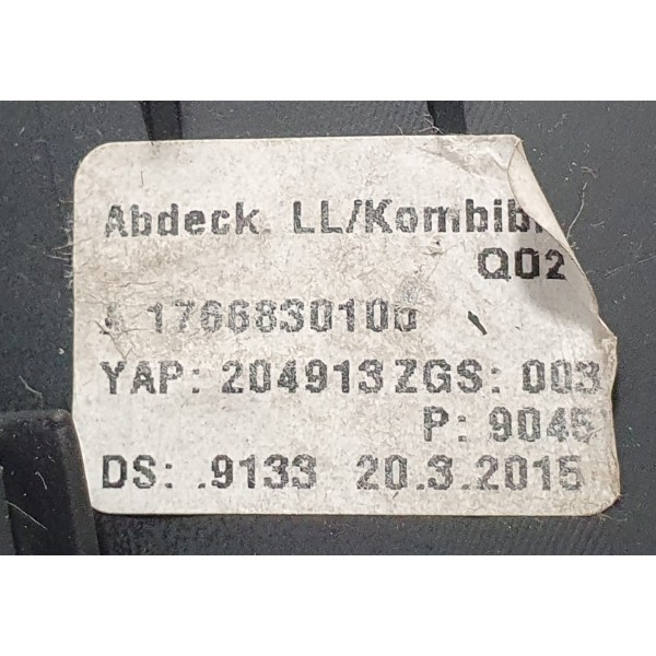 Moldura Do Painel De Instrumentos Mercedes Benz A 200 2015