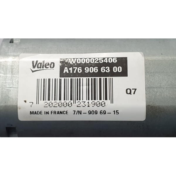 Motor Limpador Traseiro Mercedes Benz A 200 2015 A1769066300