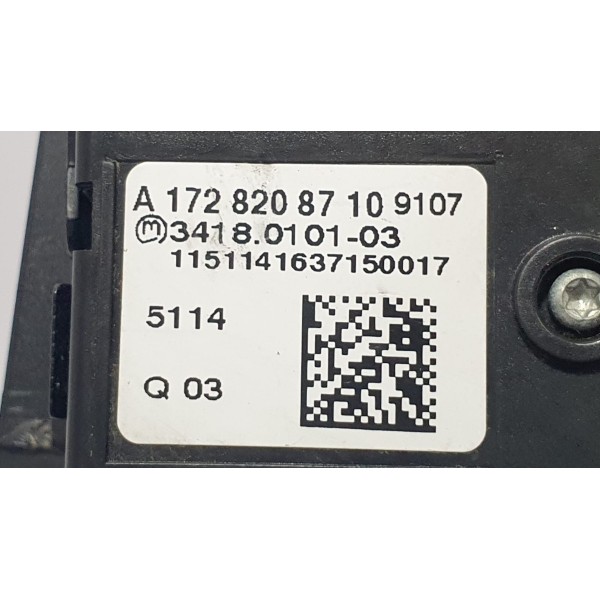 Botão Alarme Mercedes Benz A 200 2015 Cód. A17282087109107