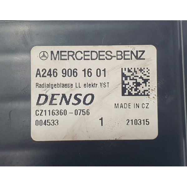 Motor Ventilação Interna (sem Resistência) Mercedes A 200 15