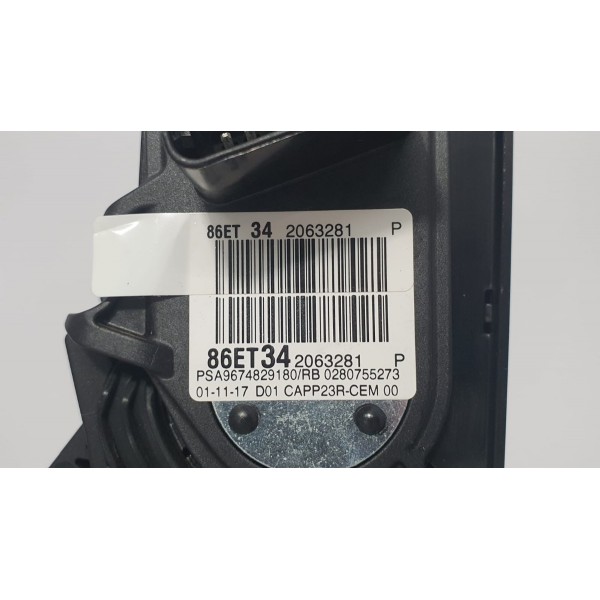 Pedal Acelerador Eletronico Peugeot 3008 1.6 Thp 2018 