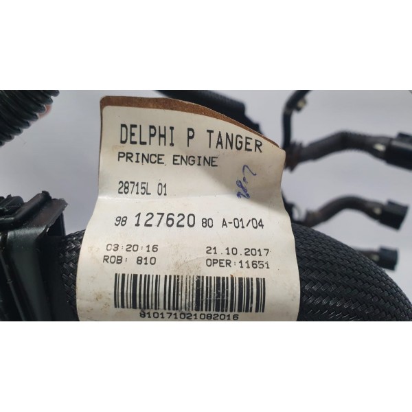 Chicote Do Motor Peugeot 3008 1.6 Thp 2018 Cód. 9812762080