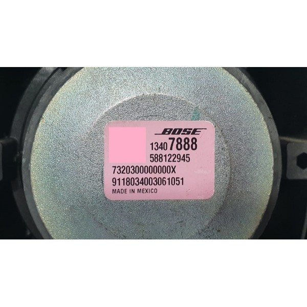 Alto Falante Gm Equinox Premier 2.0 Turbo 2019 Cód 13407888  Preto