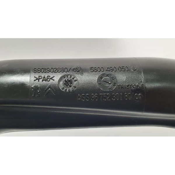 Duto Turbo Peugeot 3008 1.6 Thp 2018 Cód. 9801902880