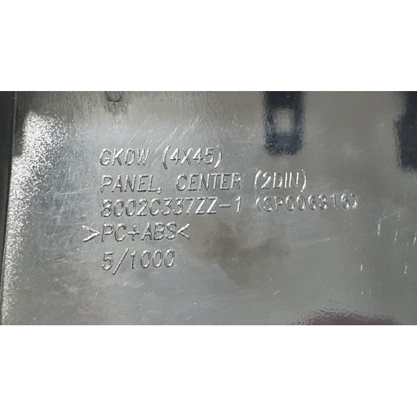 Moldura Painel Central Mitsubishi Eclipse Cross Hpe-s 2019