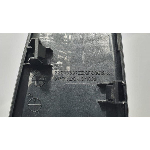 Acabamento Puxador Porta Diant Esq Mitsubishi Eclipse 2019 - Preto