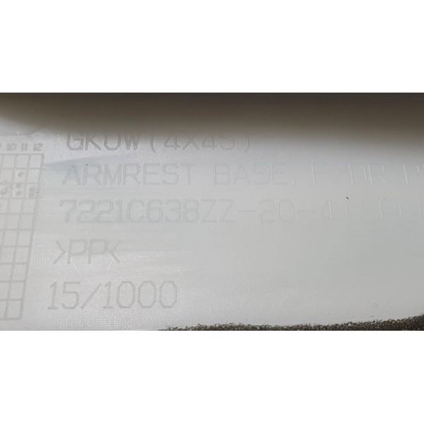 Apoio Braço Porta Dianteira Direita Mitsubishi Eclipse 2019 - Preto