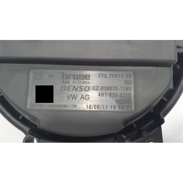 Motor Ventilação Interna Audi A7 3.0 Tfsi 2012 Cód 4h1820021