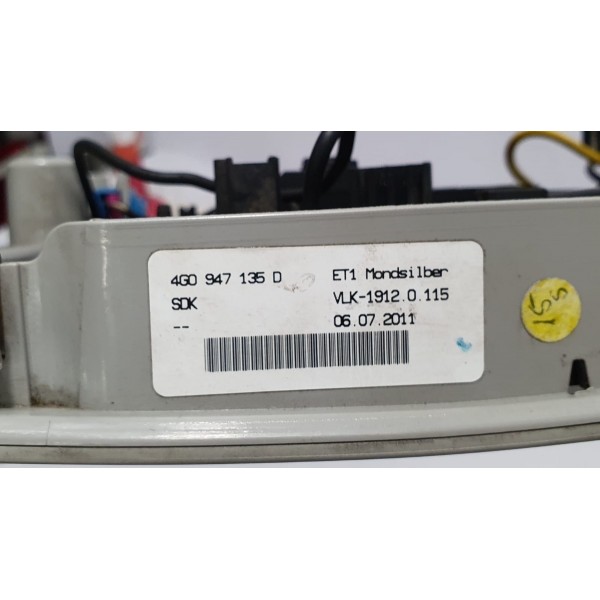 Moldura Console Luz Teto Solar Audi A7 3.0 Tfsi 2012