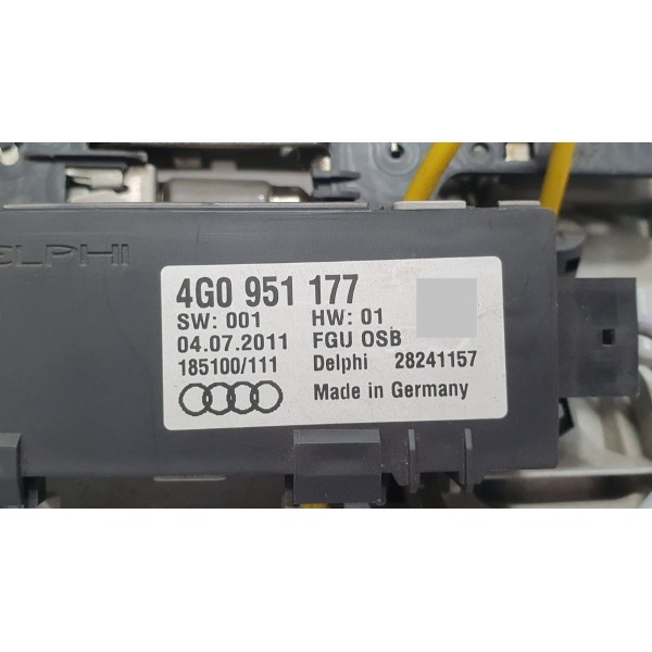 Moldura Console Luz Teto Solar Audi A7 3.0 Tfsi 2012