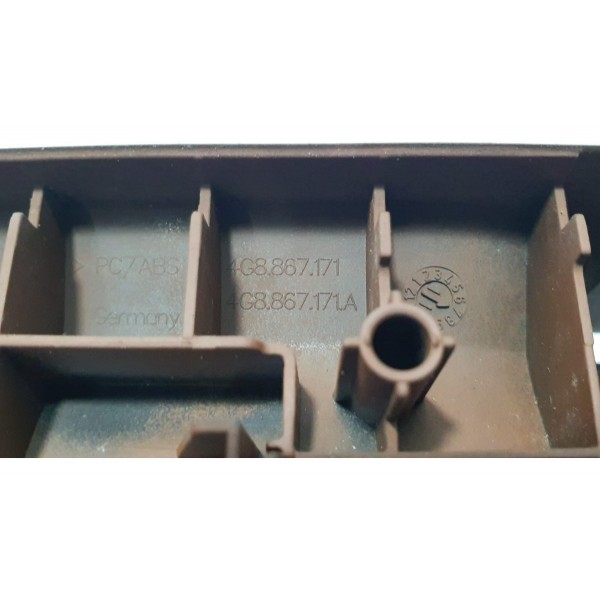 Apoio De Braço Dianteiro Esquerdo (marrom) Audi A7 2012 - Marrom