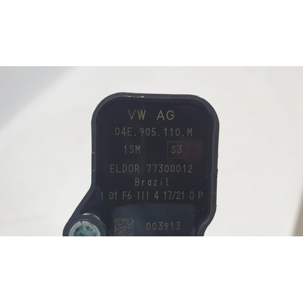 Bobina De Ignição Vw Taos 1.4 250 Tsi 2022 Cód. 04e905110