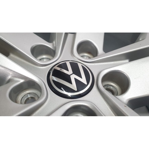 Roda Aro 18 (e-7jx18h2) Vw Taos 1.4 250 Tsi 2022 (unidade) Prateado