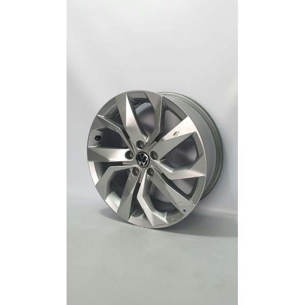 Roda Aro 18 (e-7jx18h2) Vw Taos 1.4 250 Tsi 2022 (unidade) Prateado