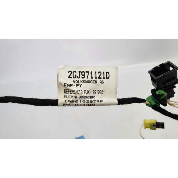 Chicote Da Porta Dianteira Direita Vw Taos 1.4 250 Tsi 2022