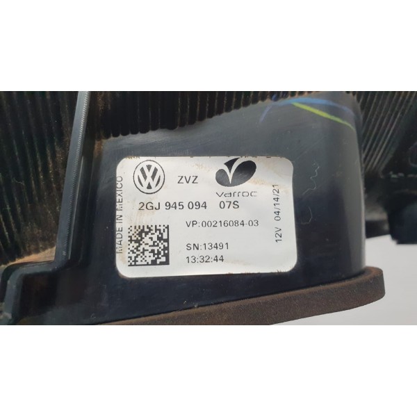 Lanterna T/d Tampa Traseira Vw Taos 1.4 250 Tsi 2022 Direito Vermelho