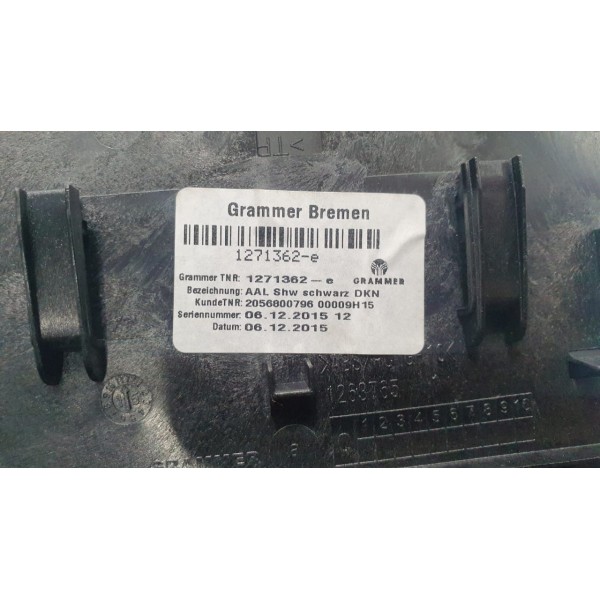 Apoio De Braço Console Central Mercedes Benz C200 2016 Preto