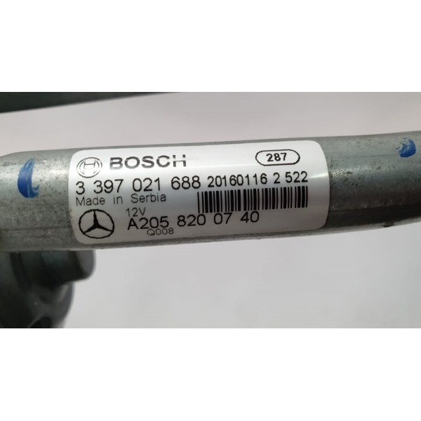 Motor Limpador Para-brisa Dianteiro Mercedes Benz C200 2016