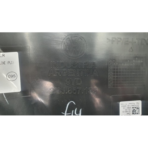 Forro De Porta Dianteiro Esquerdo Vw Taos 1.4 250 Tsi 2022