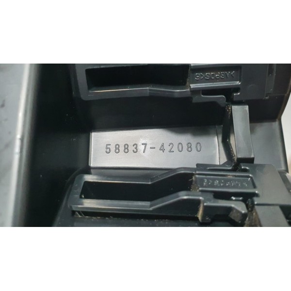 Porta Copos Acabamento Console Central Toyota Rav4 Hybrid 20 Preto