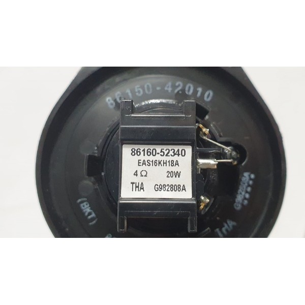 Alto Falante Tweeter Toyota Rav4 Hybrid 2020 Preto