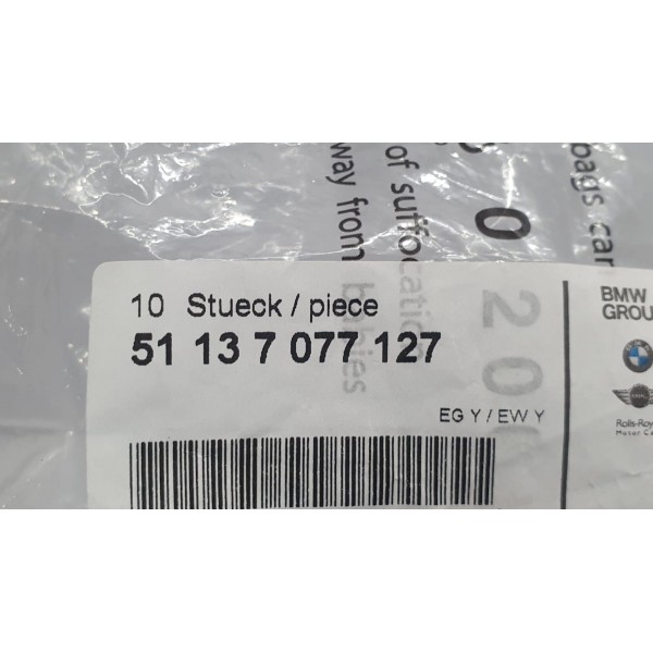 Grampo Teto (pacote Com 16 Unidades) Bmw 320i E90 2010