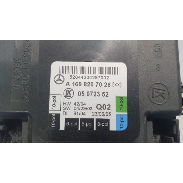 Módulo Controle Porta Diant. Direita Mercedes Benz A200 2006