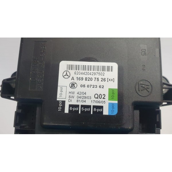 Módulo Controle Porta Traseira Esq. Mercedes Benz A200 2006