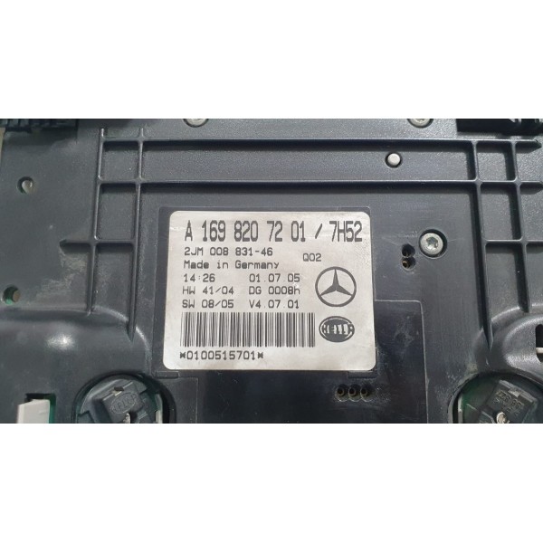 Luz Cortesia Teto Console Central Mercedes A200 2006 C/ Det.