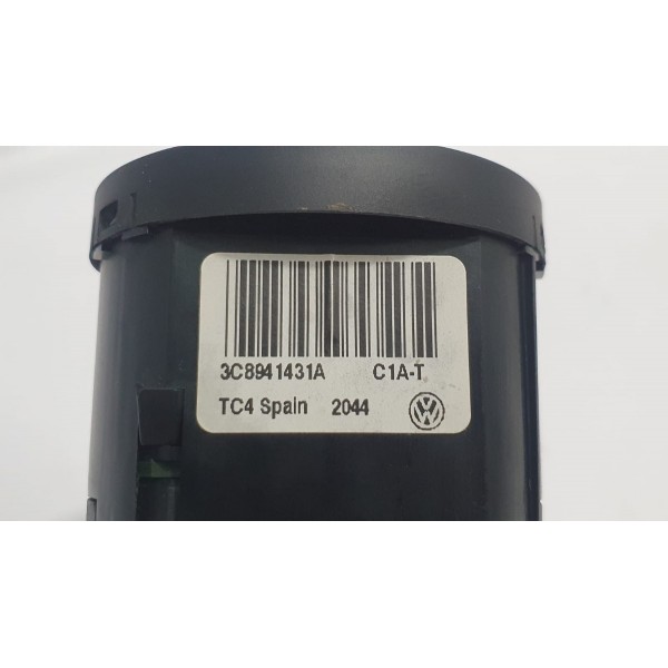 Chave De Luz E Farol Vw Tiguan 2014 Cód. 3c8941431a