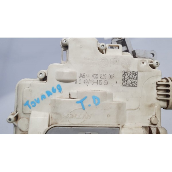 Fechadura Porta Tras Direita Vw Touareg V6 2014 4g0839016