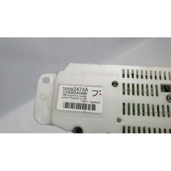 Botões Comandos Ar Condicionado Outlander 3.0 Hpe-s 2018